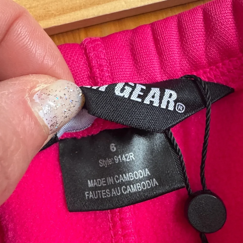 Boulder Gear gores hot pink warm outfit size 6 polyester